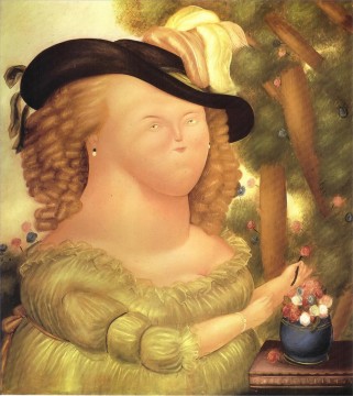 Fernando Botero œuvres - Marie Antoinette Fernando Botero